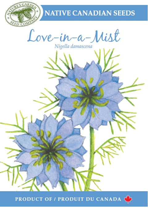 canadian wildflower seeds Love-in-a-Mist Wildflower Seeds